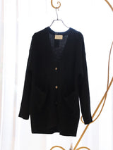 コンチョボタンカーディガン