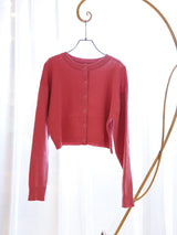 綿タッチ2wayカーディガン