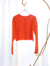 綿タッチ2wayカーディガン