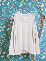 メッシュ編切替プルオーバー