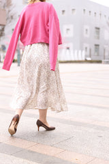 花柄カシュクールワンピース