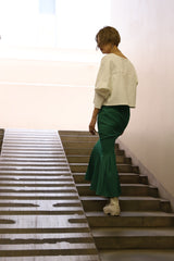 エンボス加工ショートプルオーバー