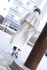 スタンドカラーツイルコート