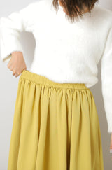 ソフトグログランマキシスカート