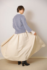 ソフトグログランマキシスカート