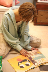 シャイニープリーツパンツ