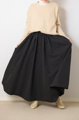 ソフトグログランマキシスカート