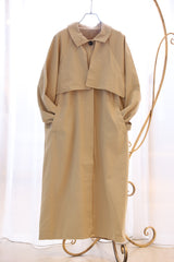 スタンドカラーツイルコート
