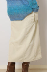 フロントZIPカーゴスカート