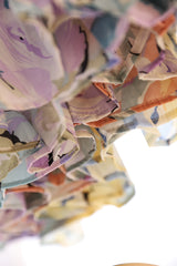 花柄プリーツスカート