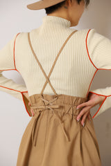 バッククロスキャミワンピース