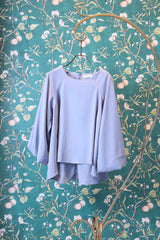 バルーンスリーブプルオーバー