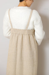 ツイードキャミワンピース