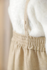 ツイードキャミワンピース