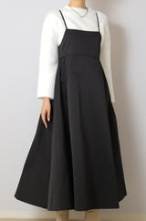 バッククロスキャミワンピース