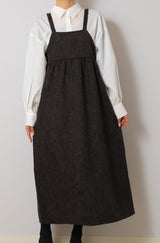 ツイードキャミワンピース