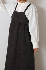 ツイードキャミワンピース