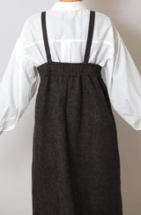 ツイードキャミワンピース