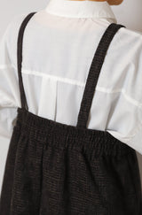 ツイードキャミワンピース