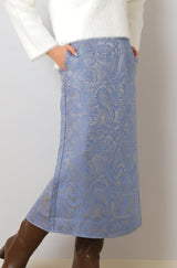 ジャガードタイトスカート