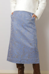 ジャガードタイトスカート