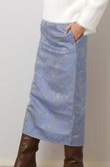 ジャガードタイトスカート