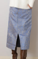 ジャガードタイトスカート