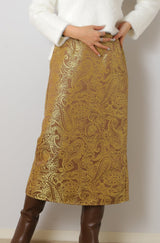 ジャガードタイトスカート