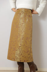 ジャガードタイトスカート