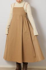 バッククロスキャミワンピース