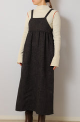 ツイードキャミワンピース
