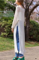 メッシュニットワンピース