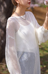 カップ付きバックレースアップキャミソール