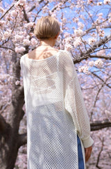 メッシュニットワンピース