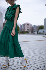 切替ティアードスカート