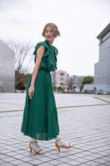 切替ティアードスカート