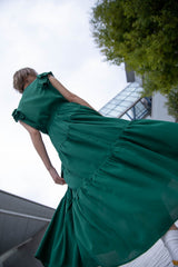 切替ティアードスカート