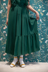 切替ティアードスカート