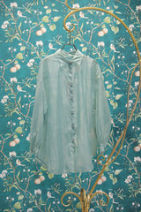 オーガンジーオーバーシャツ