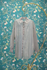 オーガンジーオーバーシャツ