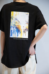 水彩フォトビックTシャツ