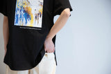 水彩フォトビックTシャツ