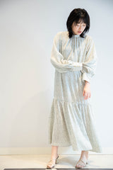 花柄マーメイドワンピース