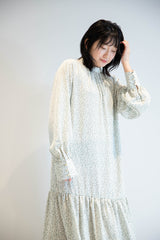 花柄マーメイドワンピース