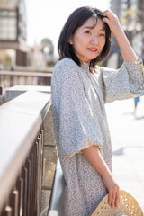 花柄マーメイドワンピース