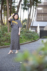 花柄マーメイドフレアスカート