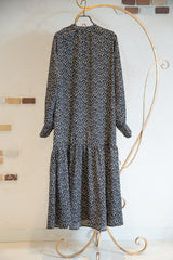 花柄マーメイドワンピース