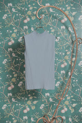 ワイドリブノースリニット