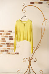 シアーニット2wayカーディガン