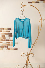 シアーニット2wayカーディガン